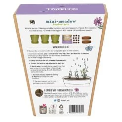 Mini Meadow Seedballs And 3 Bamboo Pots & Saucers -Herbalife Shop pl2000040778 card7 lg