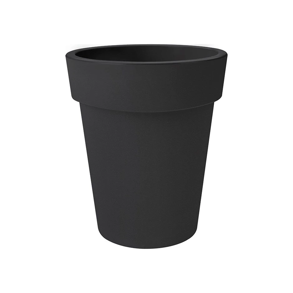 Basic Planter High Black 3 Basic Planter High Black