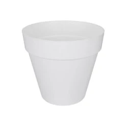 Loft Urban Pot With Wheels White