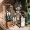 Simple Terrarium / Tealight Holder With Tray Base 1 Simple Terrarium / Tealight Holder With Tray Base -Herbalife Shop pr2000037497