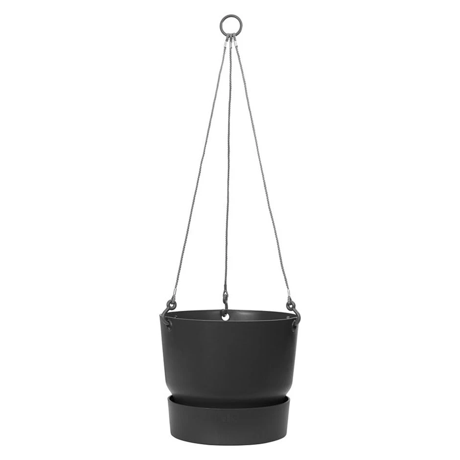Greenville Hanging Basket Black 3 Greenville Hanging Basket Black