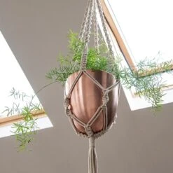 Macrame Hanger With Brushed Copper Pot -Herbalife Shop pr2000038572 card5 lg