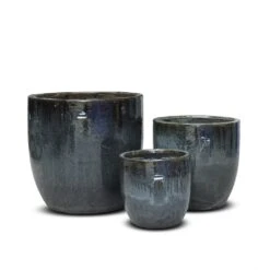 Glazed Ceramic Pot - Misty Black -Herbalife Shop pr2000046301 card6 lg