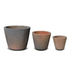 Tapered Terracotta Pot - Sandblasted -Herbalife Shop pr2000046314 card7 lg