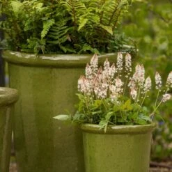 Glazed Ceramic Pot - Green -Herbalife Shop pr2000046324 card4 lg