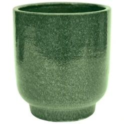 Reactive Glaze Plant Pot - Forest Green -Herbalife Shop pr2000047102 card2 lg