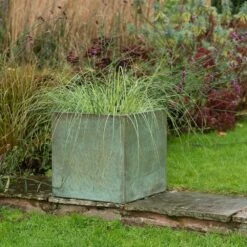 Square Terrace Planter - Verdigris -Herbalife Shop pr2000048721 card5 lg