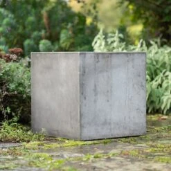Square Terrace Planter - Weathered Cement -Herbalife Shop pr2000048722 card6 lg