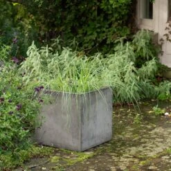 Square Terrace Planter - Weathered Cement -Herbalife Shop pr2000048722 card7 lg