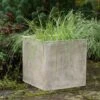 Square Terrace Planter - Weathered Cream -Herbalife Shop pr2000048723