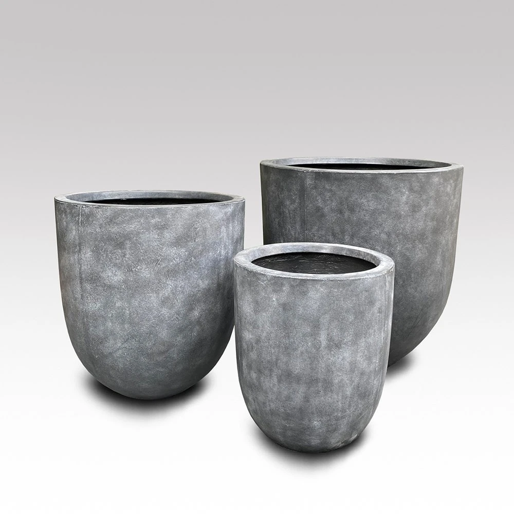 Drop Planter - Ash Grey 6 Drop Planter - Ash Grey - Image 4