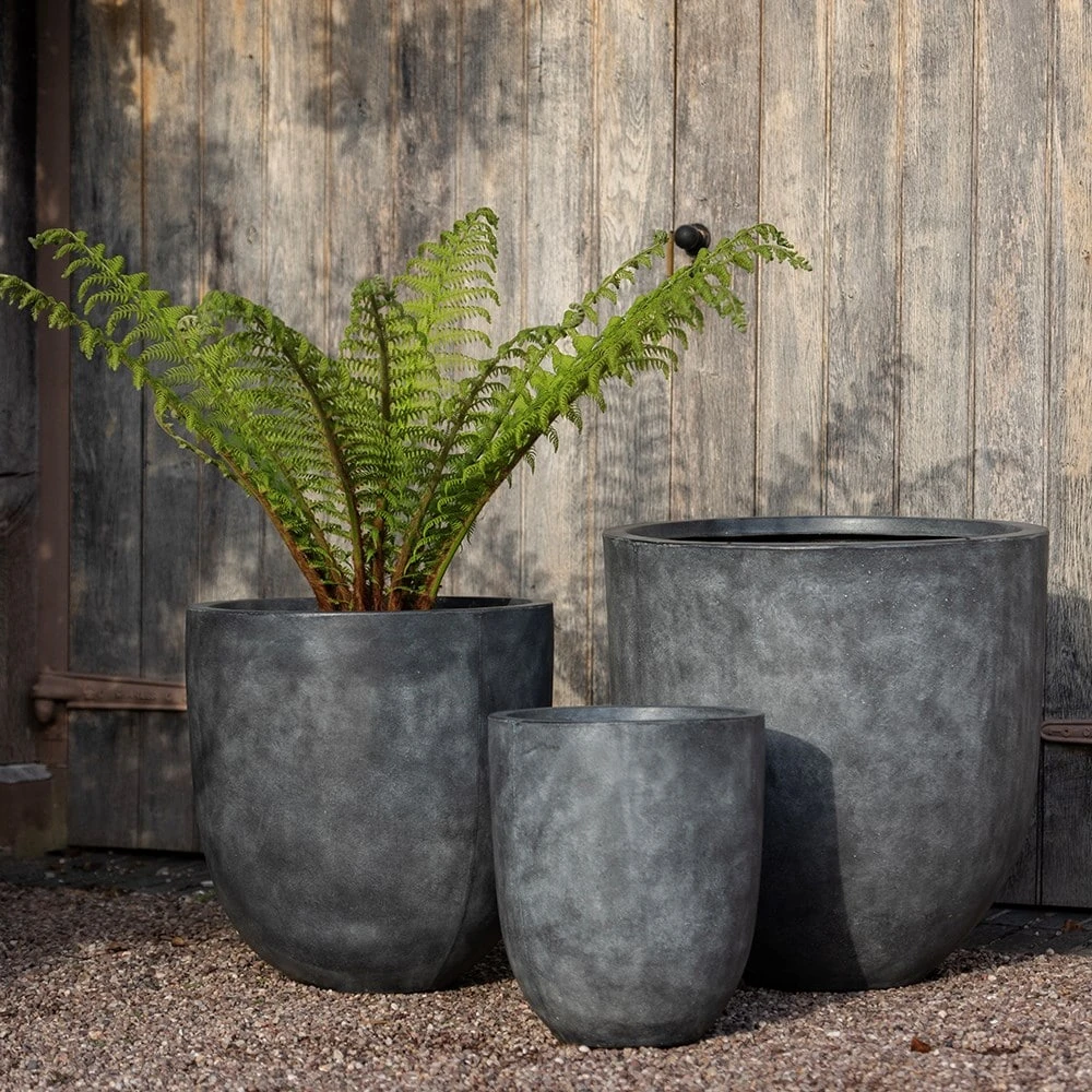 Drop Planter - Ash Grey 8 Drop Planter - Ash Grey - Image 6