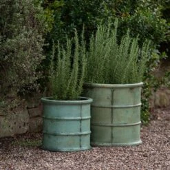 Greenwich Barrel Planter - Verdigris -Herbalife Shop pr2000048731 card6 lg