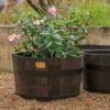 Reclaimed Oak Barrel Planter -Herbalife Shop pr2000049011